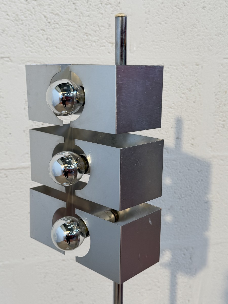 1970s Floor Lamp In Space Age Design,-photo-2