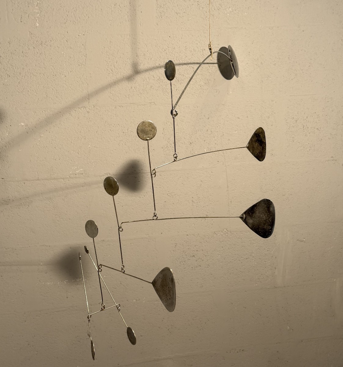 François Collette (1926-2024) Sculpture Mobile Stabile Suspendu France 1970-photo-4