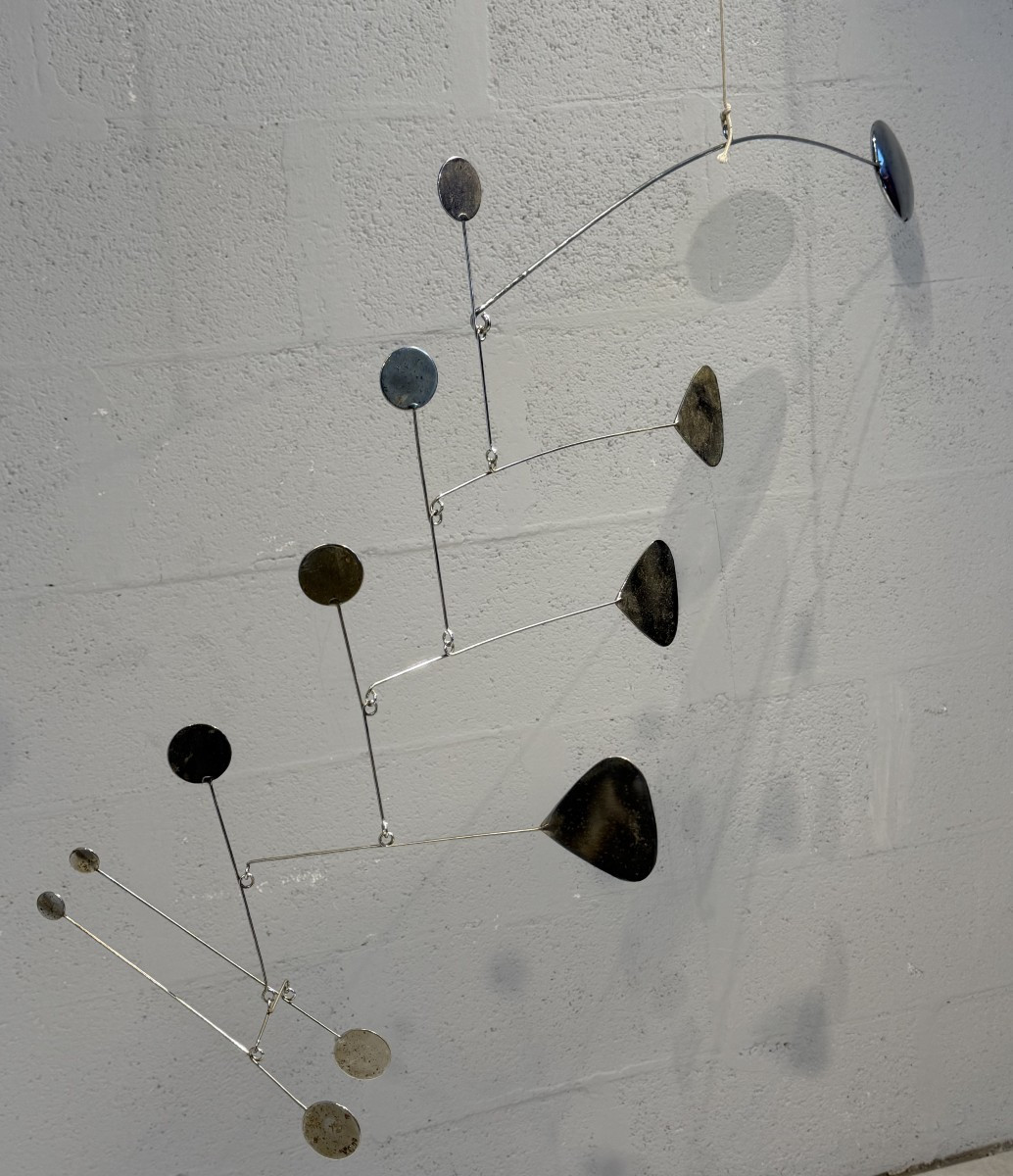 François Collette (1926-2024) Sculpture Mobile Stabile Suspendu France 1970-photo-6