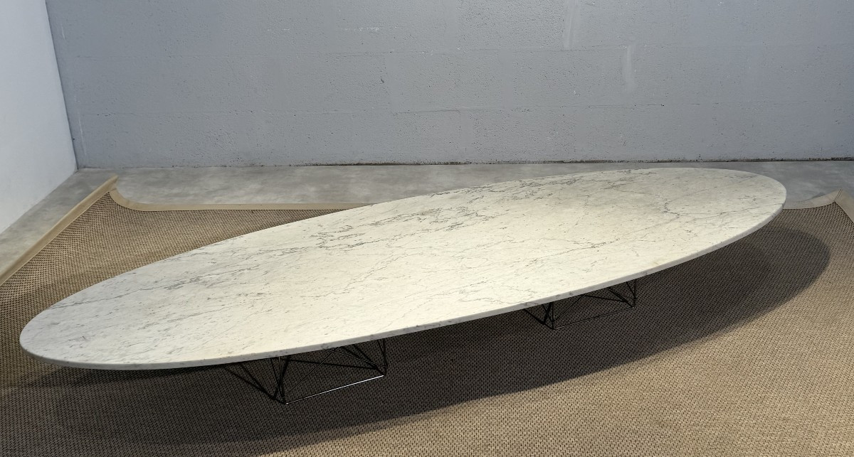 Charles & Ray Eames Modèle ETR, plus connu sous le nom de "Surfboard Table" 1960-photo-3