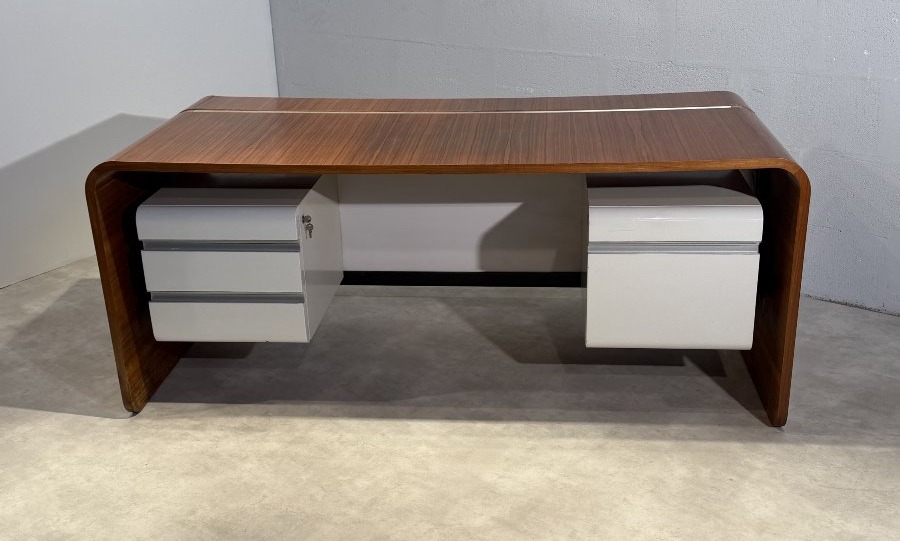 Bureau Michel Boyer (1935-2011) Edition TFM, Mobilier National, circa 1970.-photo-2