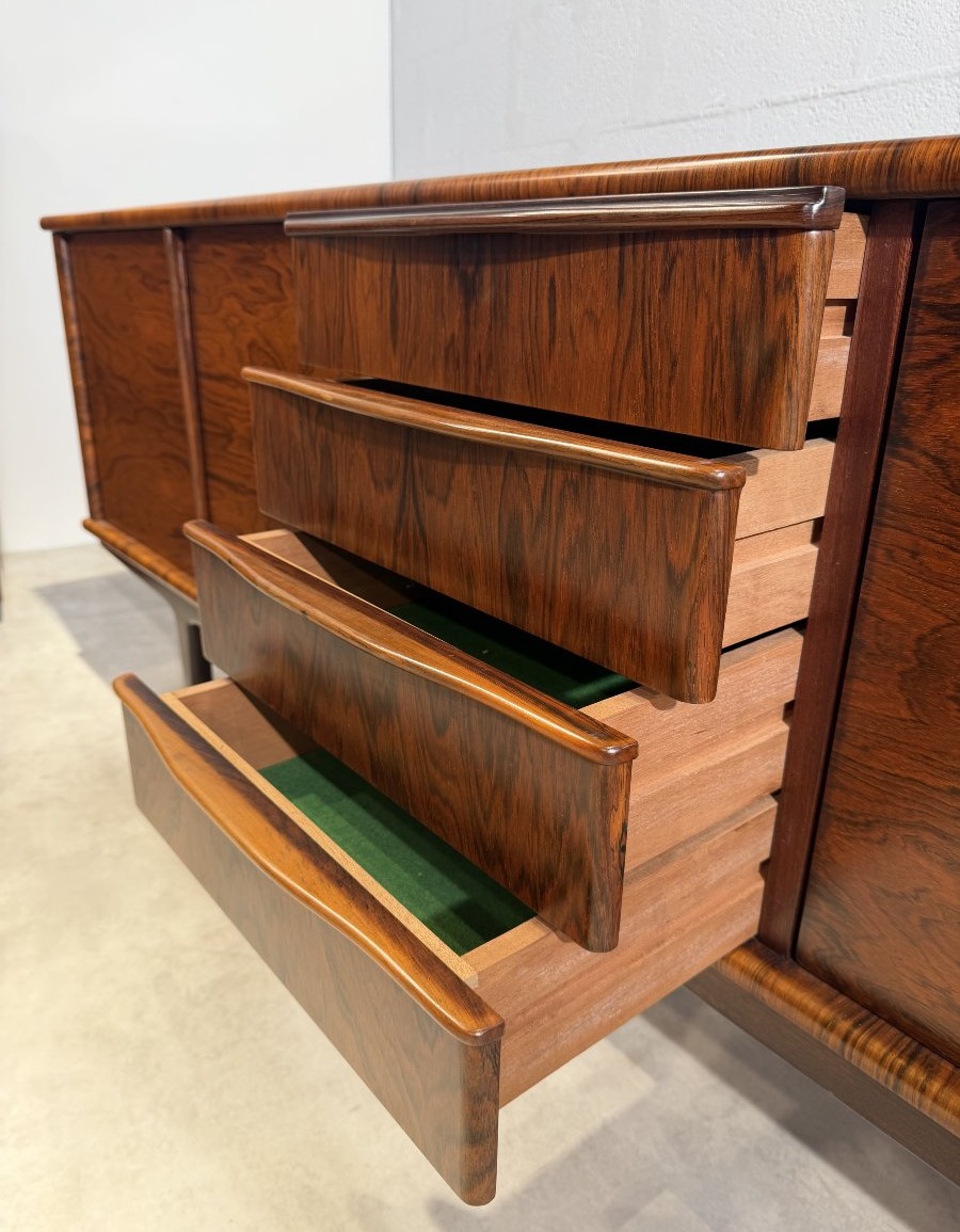  Scandinavian-inspired Sideboard Crafted From A Remarkable Rio Rosewood Veneer-photo-1