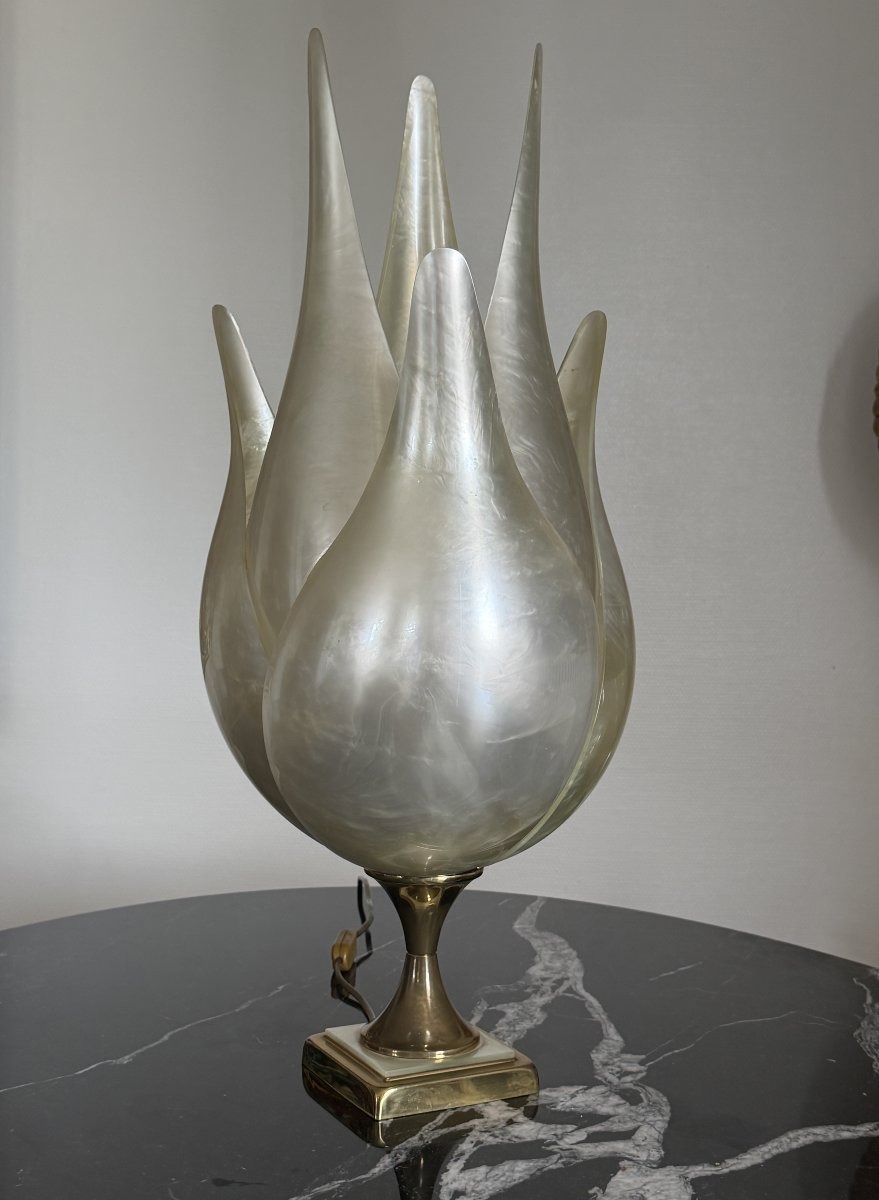 Important Living Room Lamp, An Iconic Piece By Rougier, France, 1970–1980-photo-3