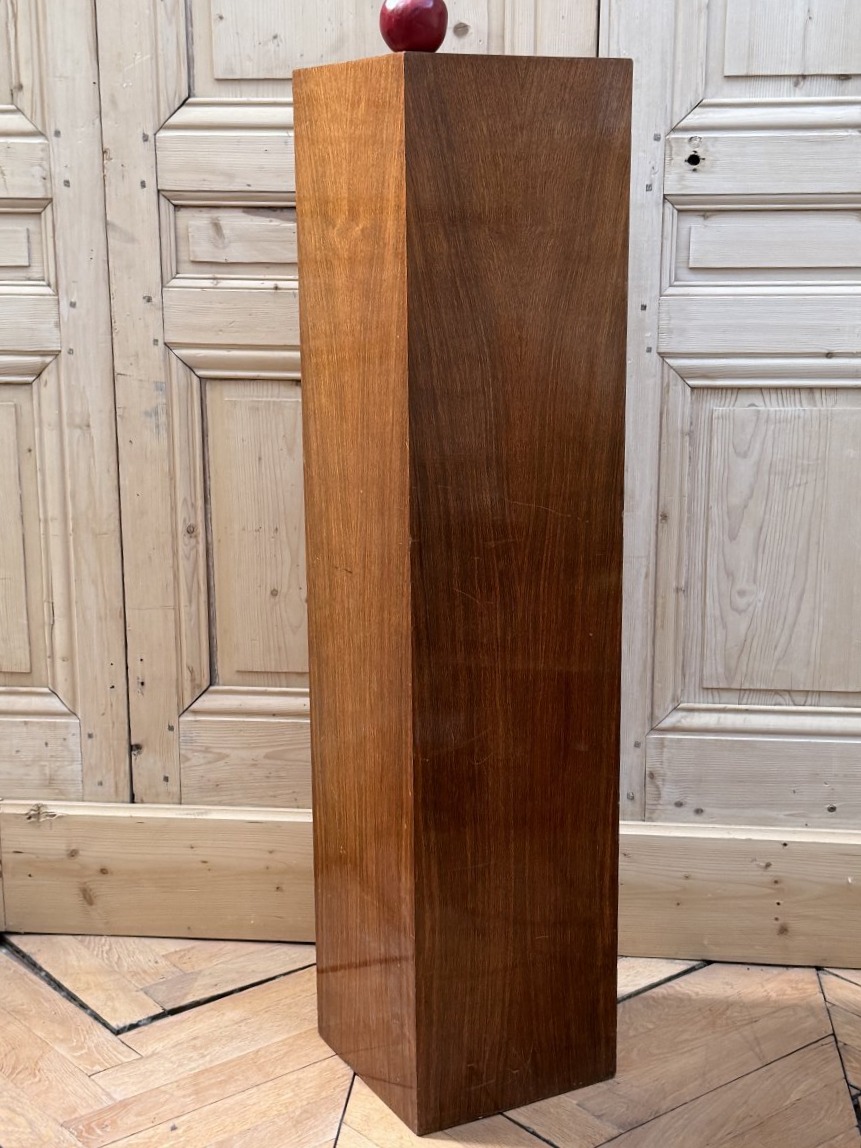 Column - Art Deco Rosewood Chair, France, 1930-photo-2
