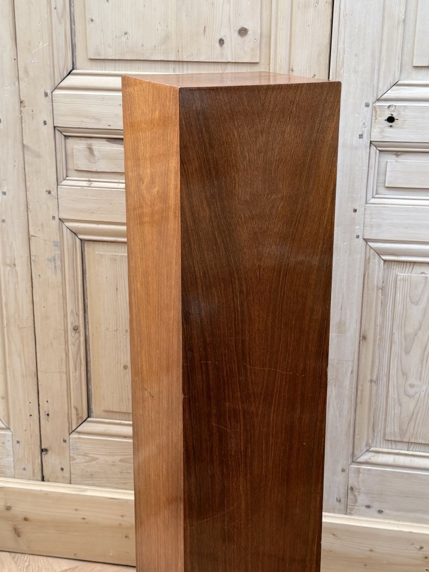 Column - Art Deco Rosewood Chair, France, 1930-photo-4