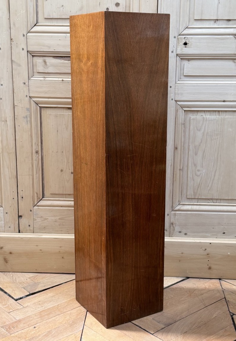 Column - Art Deco Rosewood Chair, France, 1930
