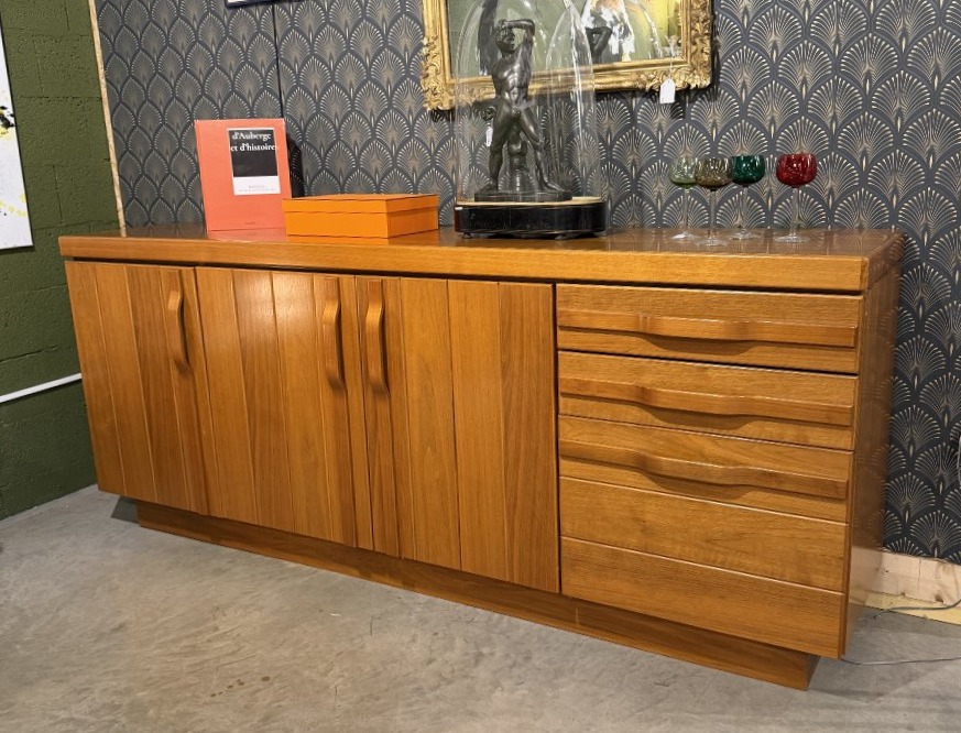 Enfilade, Buffet, Sideboard  Maison REGAIN  France 1980-photo-3