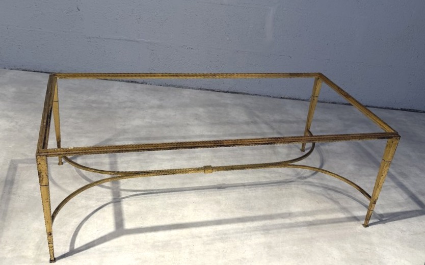 "effilé" Coffee Table, Henri Pouenat, France, 1960s–1970s-photo-2