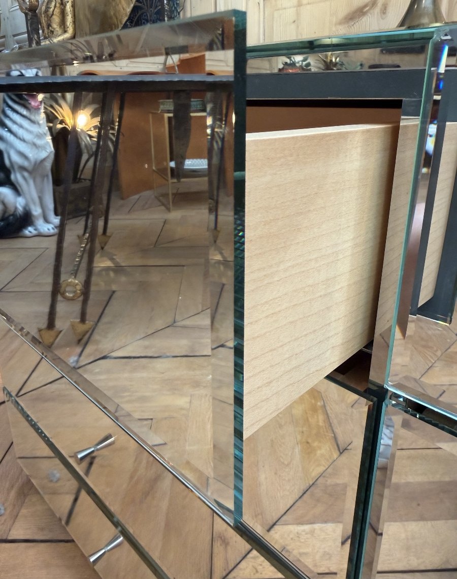 Commode miroirs à 8 tiroirs, Philippe Starck, France -photo-2