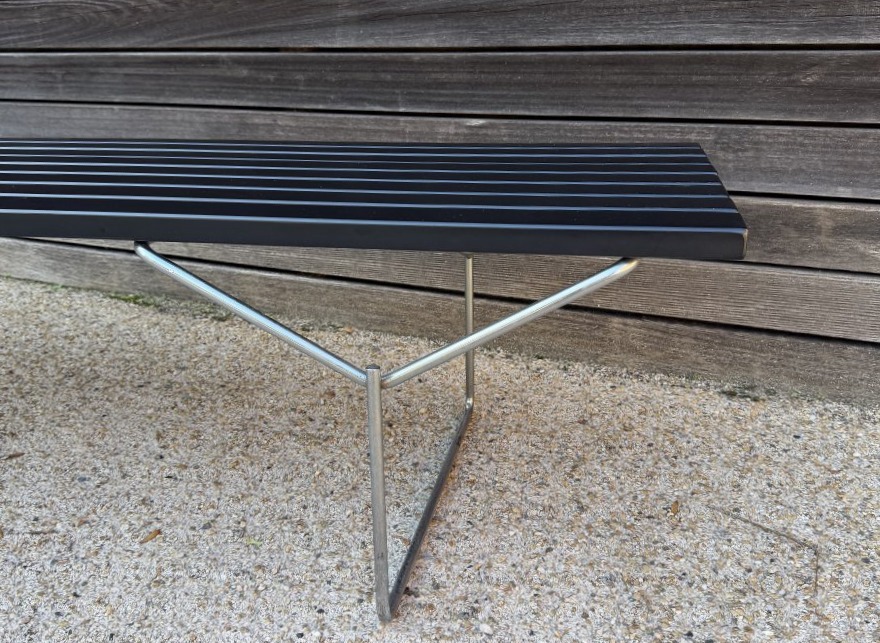 Banc modèle 400 Harry Bertoia Édition KNOLL-photo-2