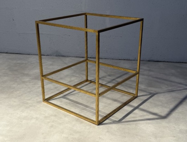Henri Pouenat  Side Table, End Table  "juste" Model-photo-1