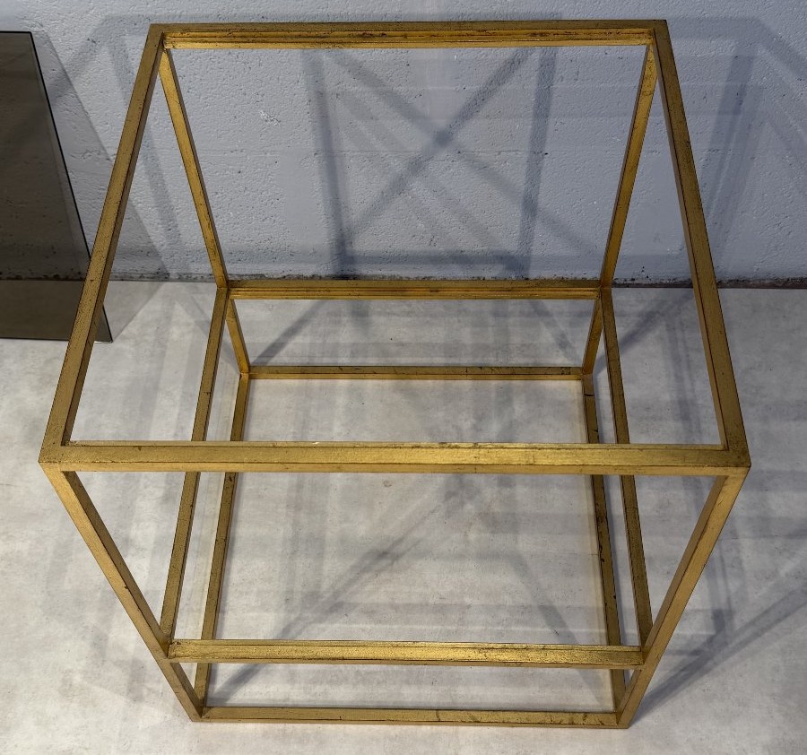 Henri Pouenat  Side Table, End Table  "juste" Model-photo-2