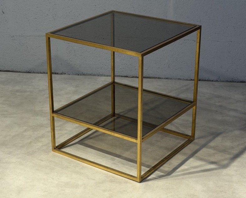 Henri Pouenat  Side Table, End Table  "juste" Model