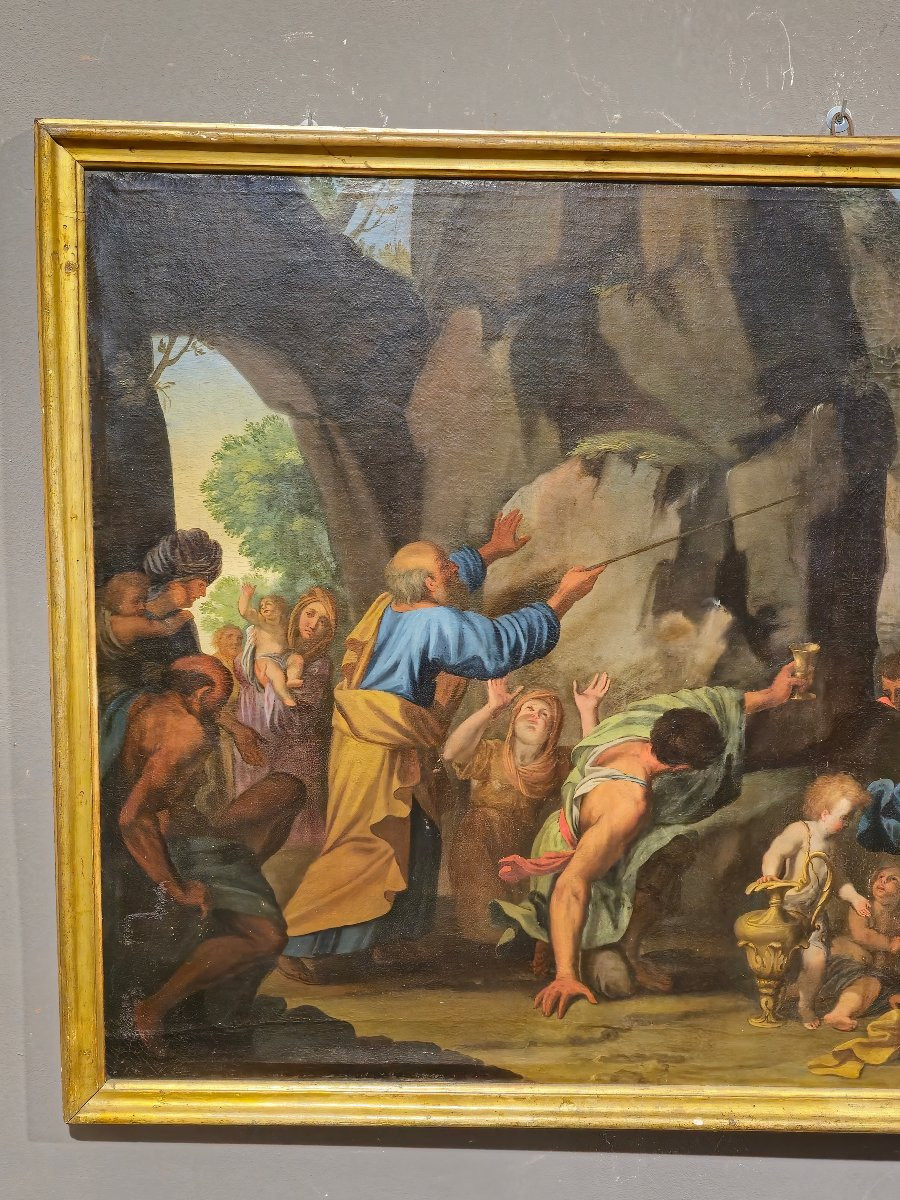 Baroque Painting – Neapolitan School, 17th Century – Circle Of Mattia Preti-photo-4