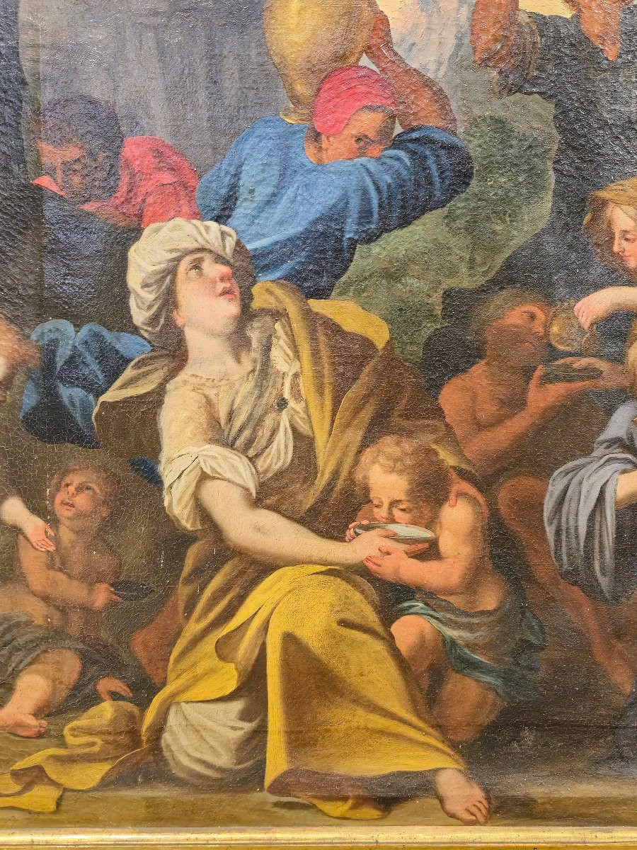 Baroque Painting – Neapolitan School, 17th Century – Circle Of Mattia Preti-photo-2