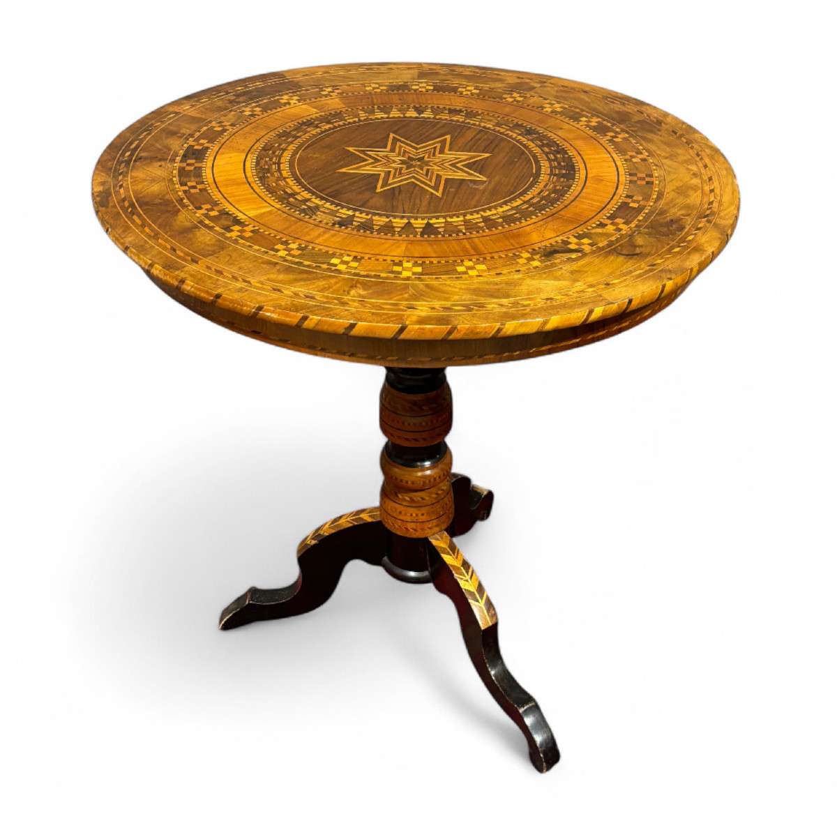 Antique Sorrento Inlaid Coffee Table