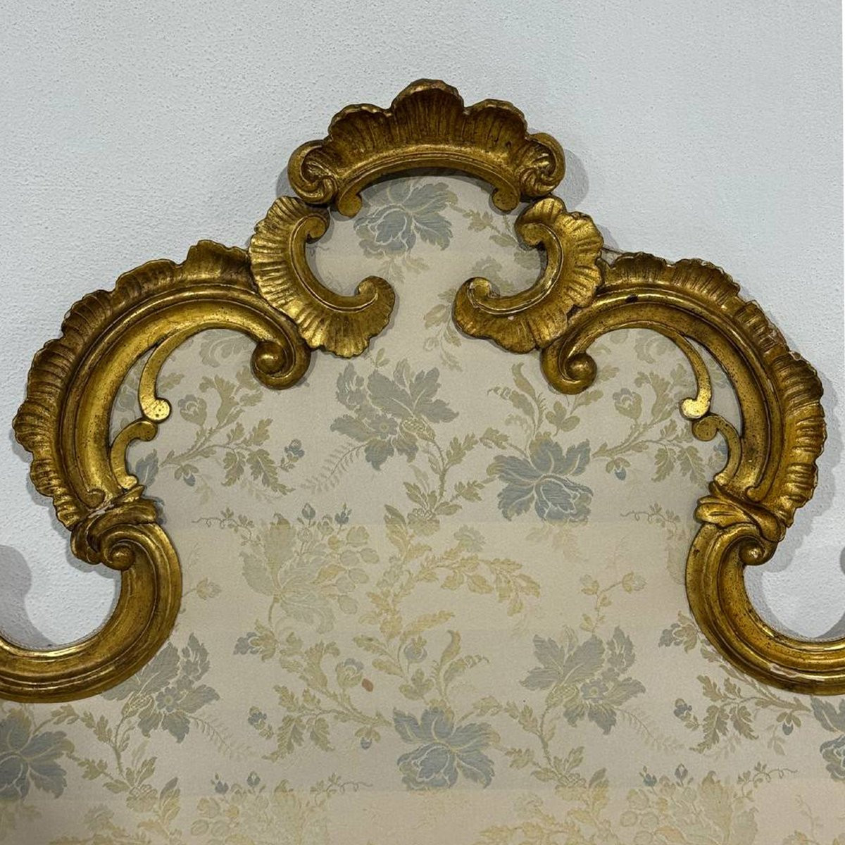 Antique Louis XV Style Double Bed Headboard-photo-1