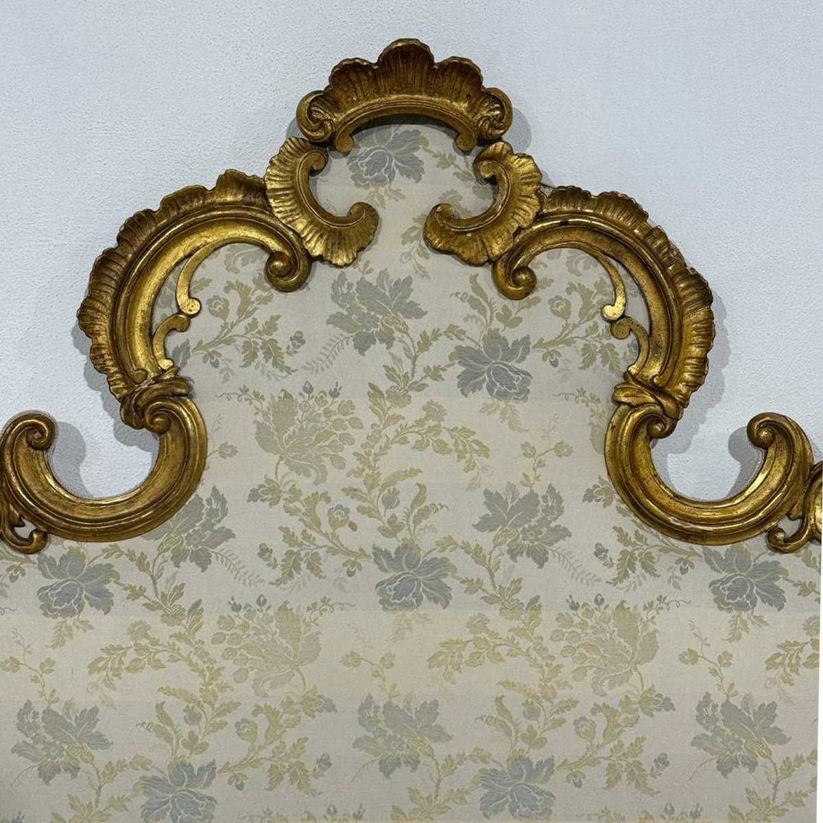 Antique Louis XV Style Double Bed Headboard-photo-3