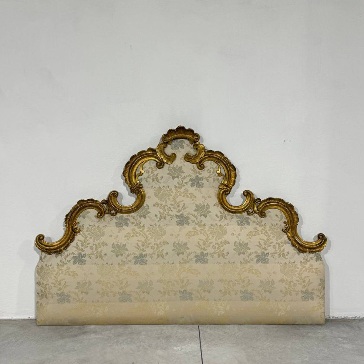 Antique Louis XV Style Double Bed Headboard