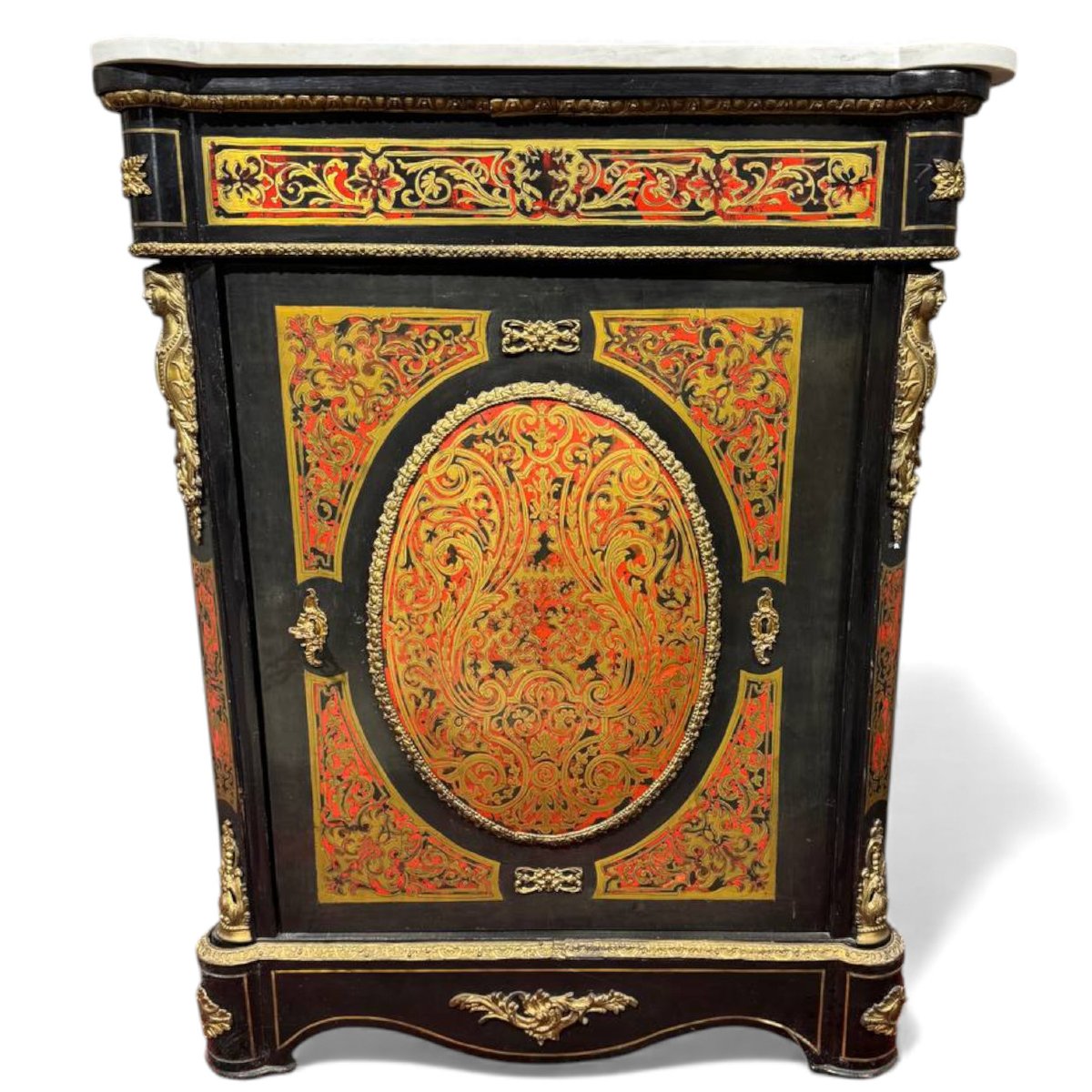 Buffet décoré de boules, époque Napoléon III-photo-3