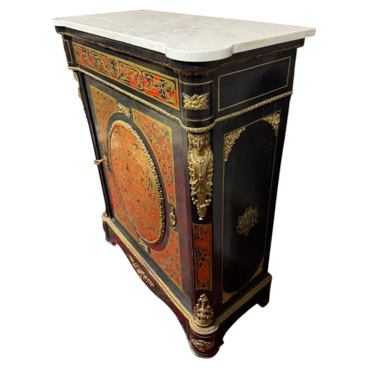 Buffet décoré de boules, époque Napoléon III-photo-5