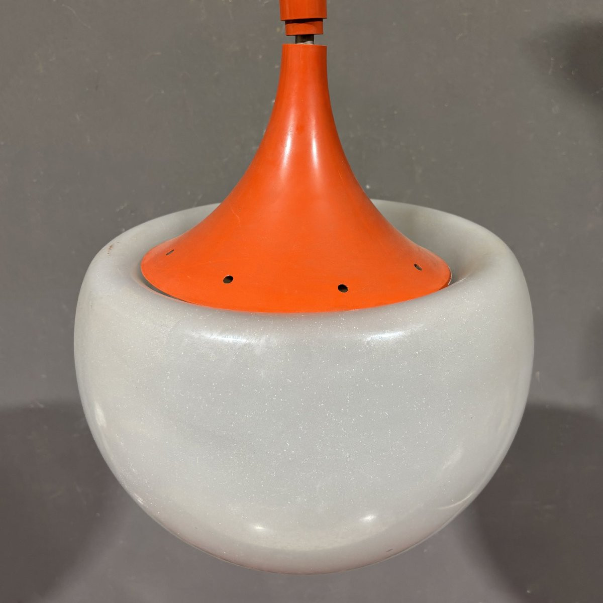 Rare Designer Chandelier By Martinelli Luce-photo-5