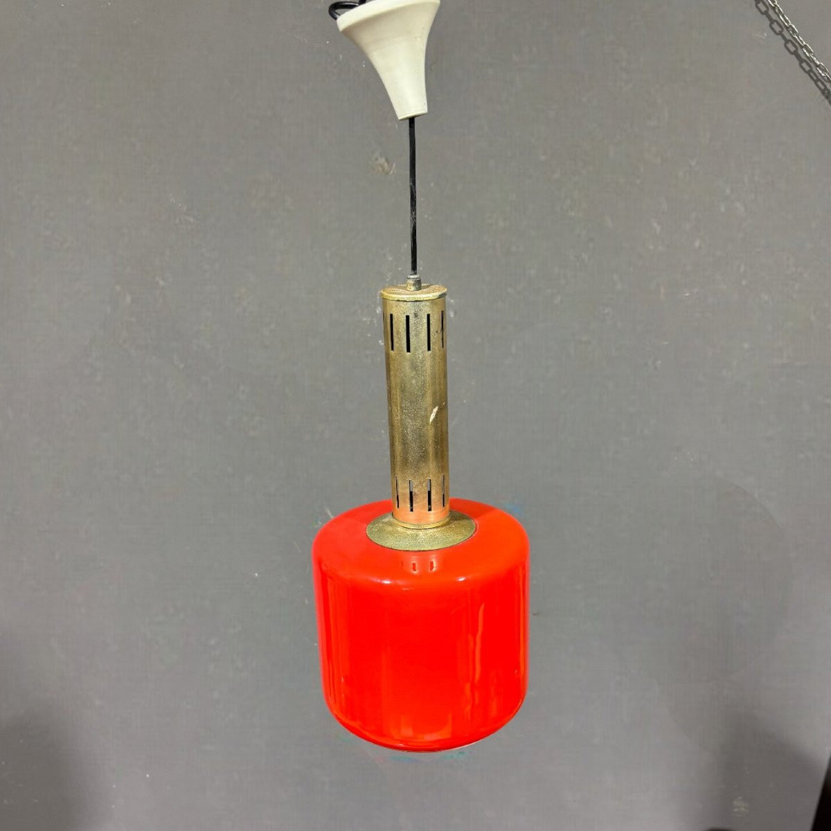 Stilnovo Red Glass Pendant Light-photo-2