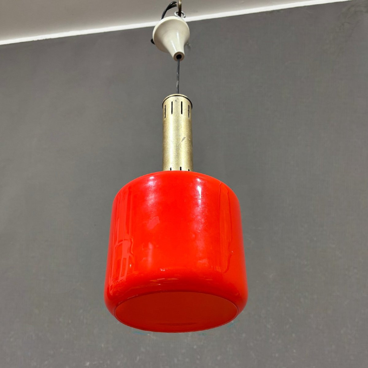 Stilnovo Red Glass Pendant Light-photo-3