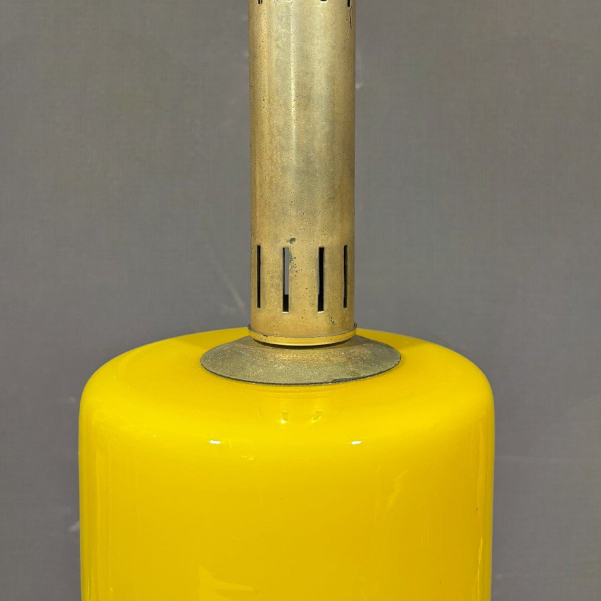Stilnovo Vetro Yellow Glass Pendant Light-photo-1