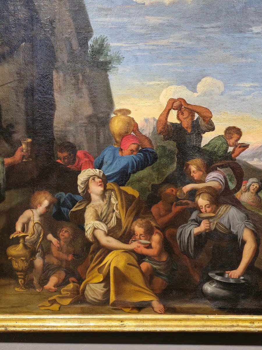 Baroque Painting – Neapolitan School, 17th Century – Attributed To Mattia Preti-photo-3