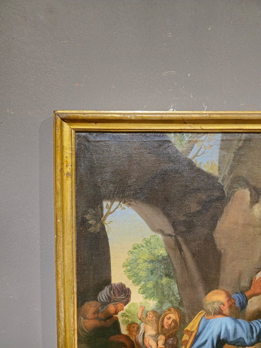 Baroque Painting – Neapolitan School, 17th Century – Attributed To Mattia Preti-photo-5