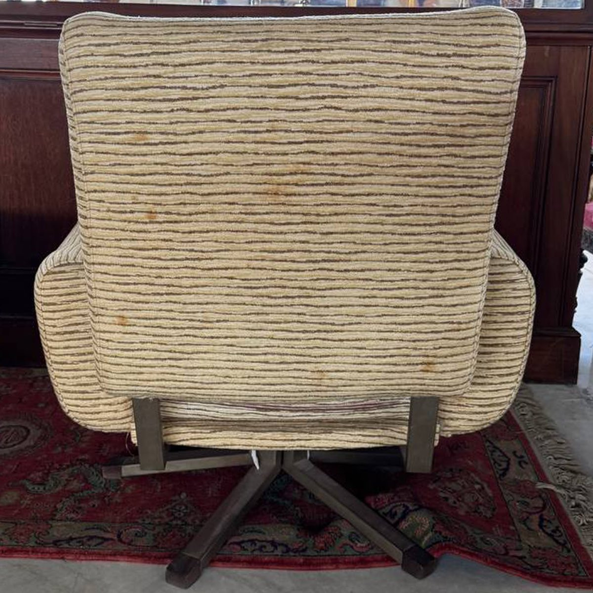Pair Of Swivel Armchairs In 1960s Design-photo-3