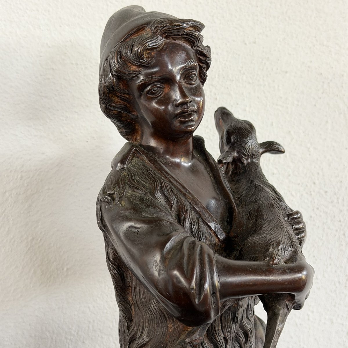 James Hunt, 19th Century—a Young Shepherd Boy-photo-7