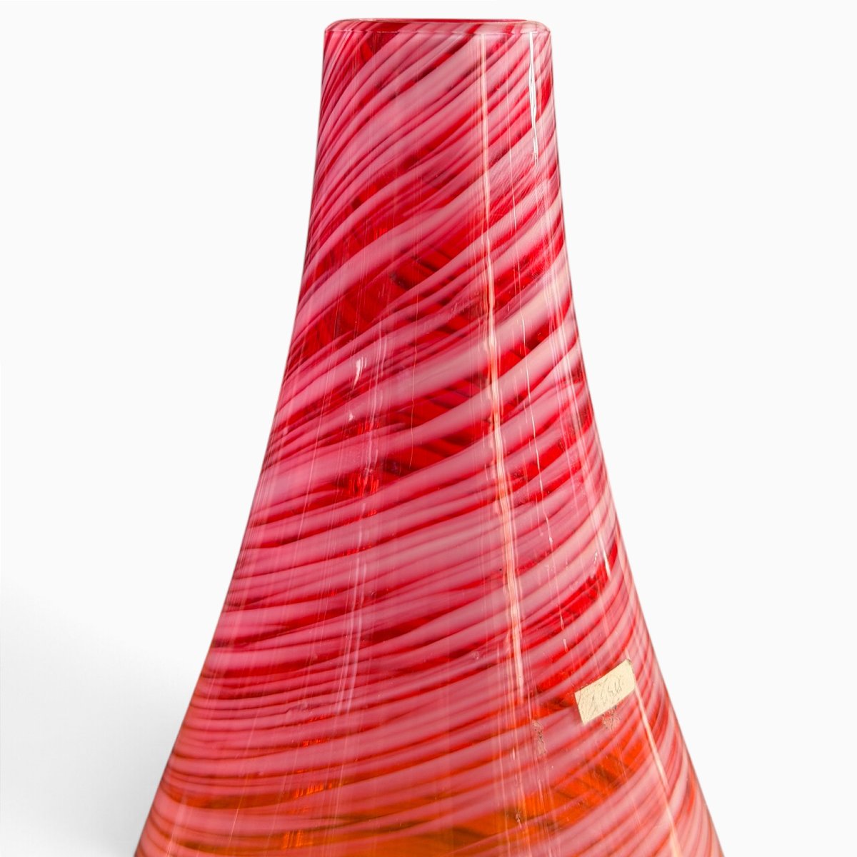 Vase en verre de Murano des années 1970-photo-1