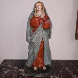 Sculpture Ancienne De Notre-dame Des Douleurs, XIXe Siècle