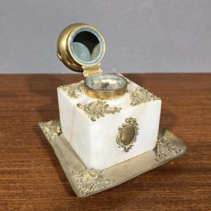 Ancient Napoleon III Inkwell