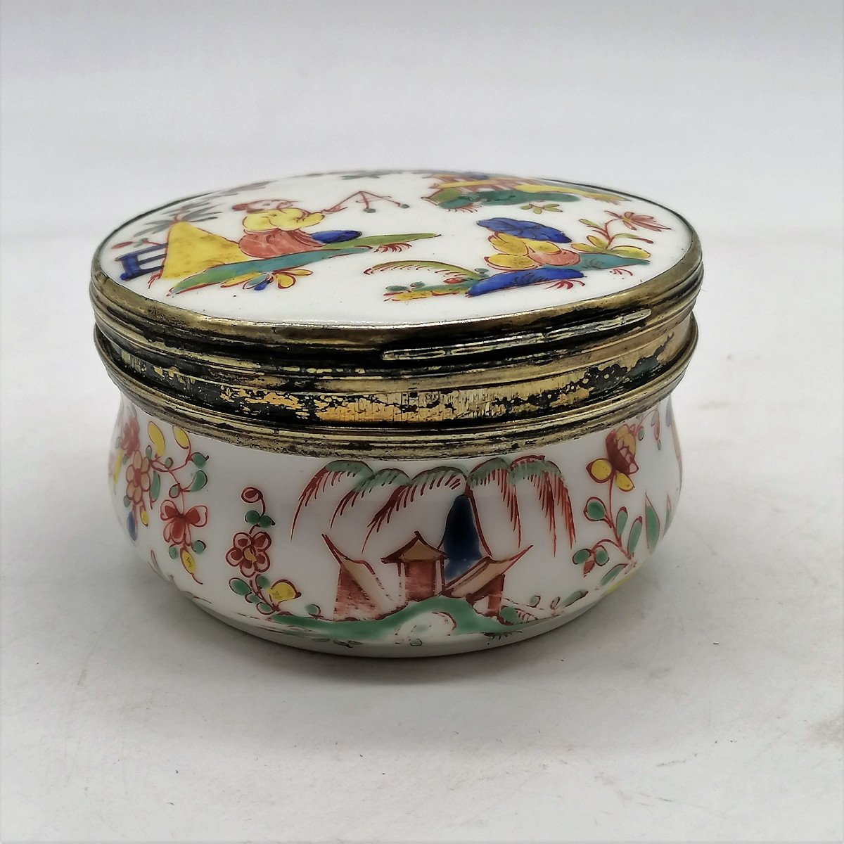 Porcelain Box - Saint-cloud - XIXth-photo-4