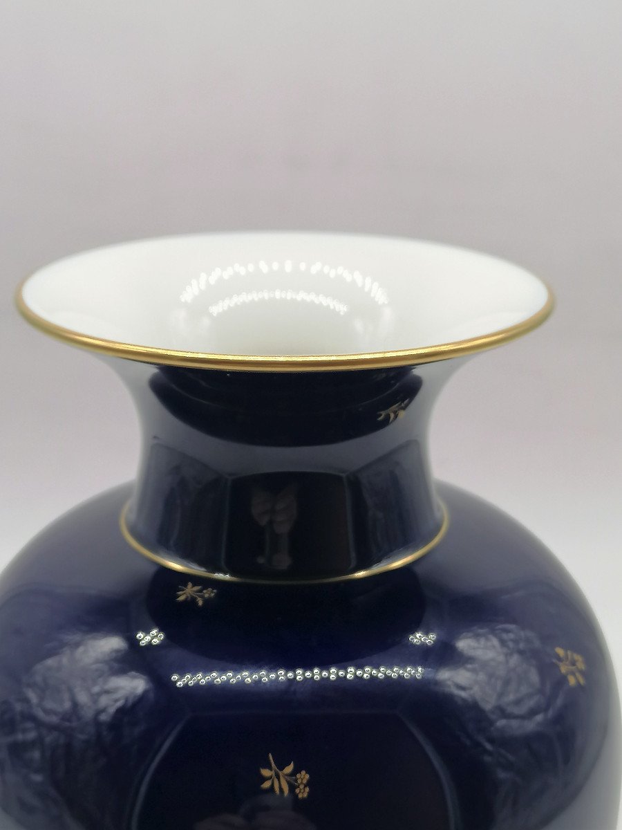 Twentieth Century Sèvres Porcelain Vase-photo-2