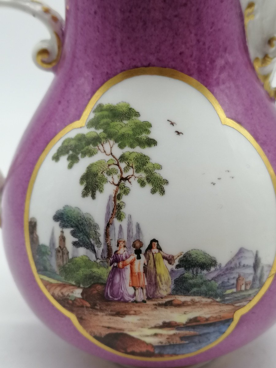 Meissen Porcelain Jug Eighteenth-photo-2