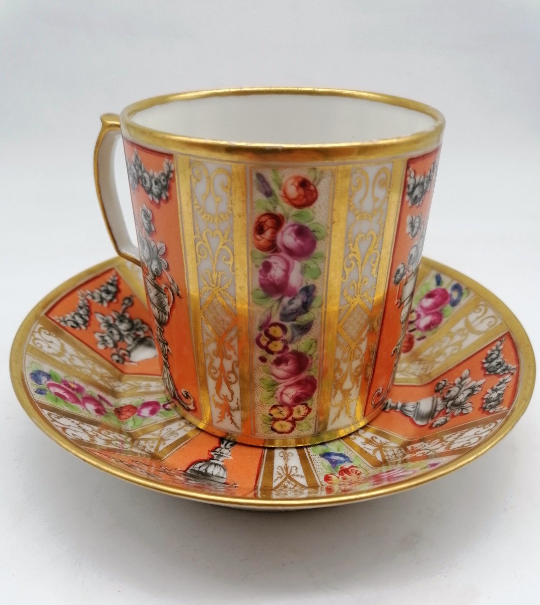 Paris Porcelain Chocolate Cup Late 18th Century