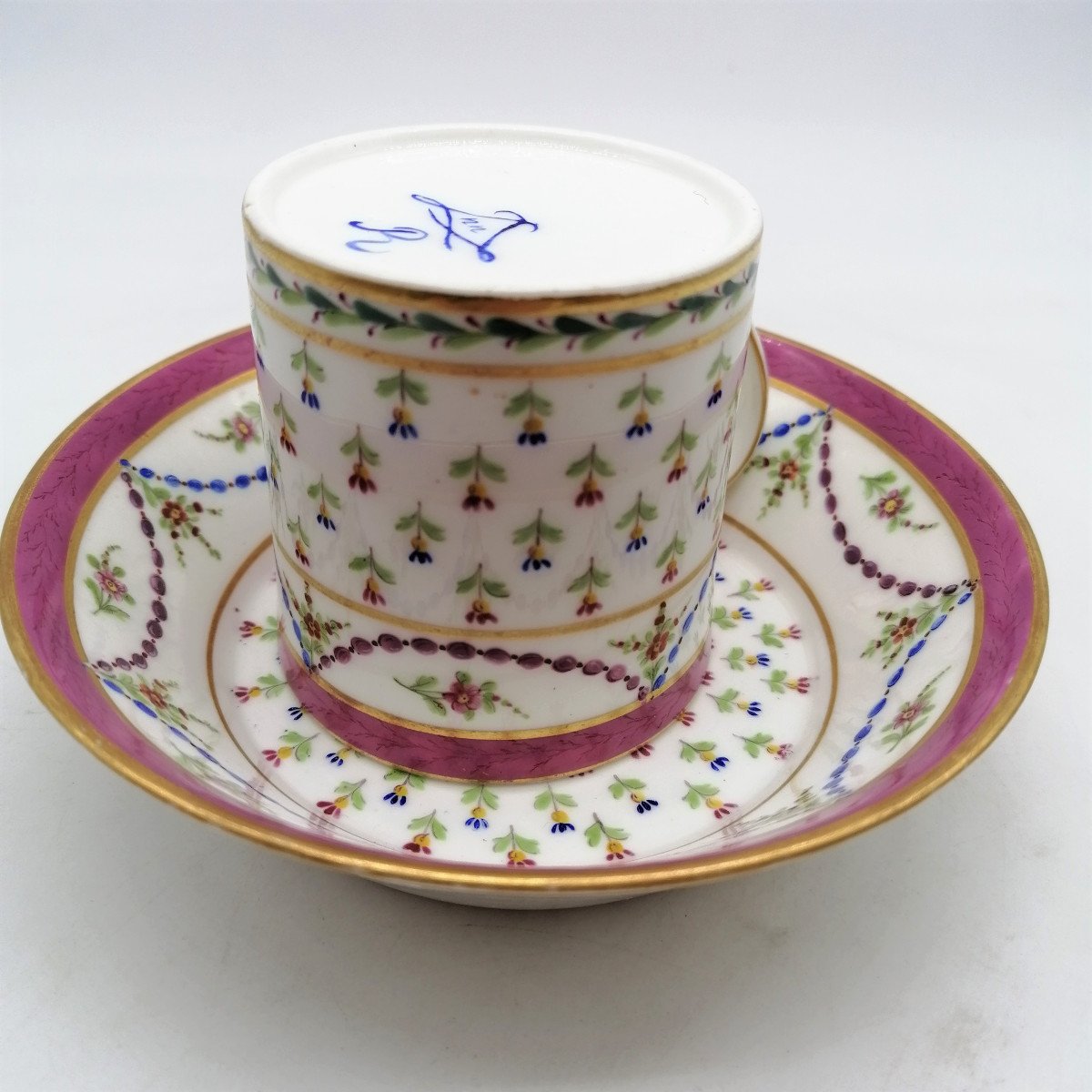 Sèvres - Tasse En Pâte Tendre - 1790-photo-1