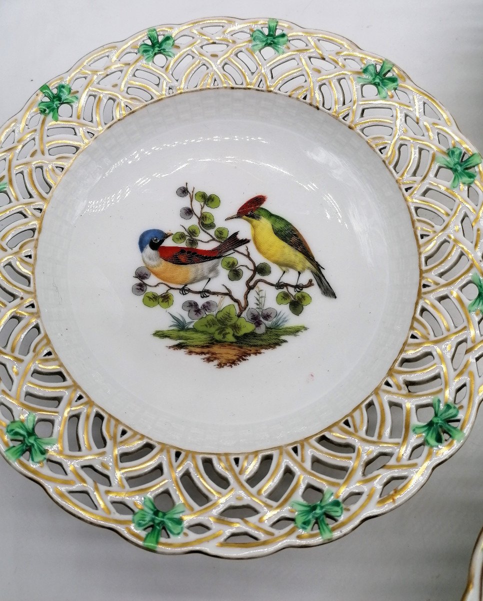 3 Cake Dishes / Cups - Berlin - XIXth-photo-2