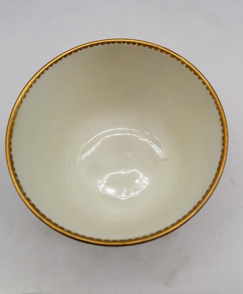 Sugar Bowl Bouret In Tender Porcelain Sevres Eighteenth-photo-4