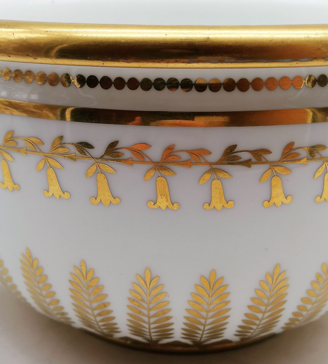 XIXth Sèvres Porcelain Chamber Pot-photo-2