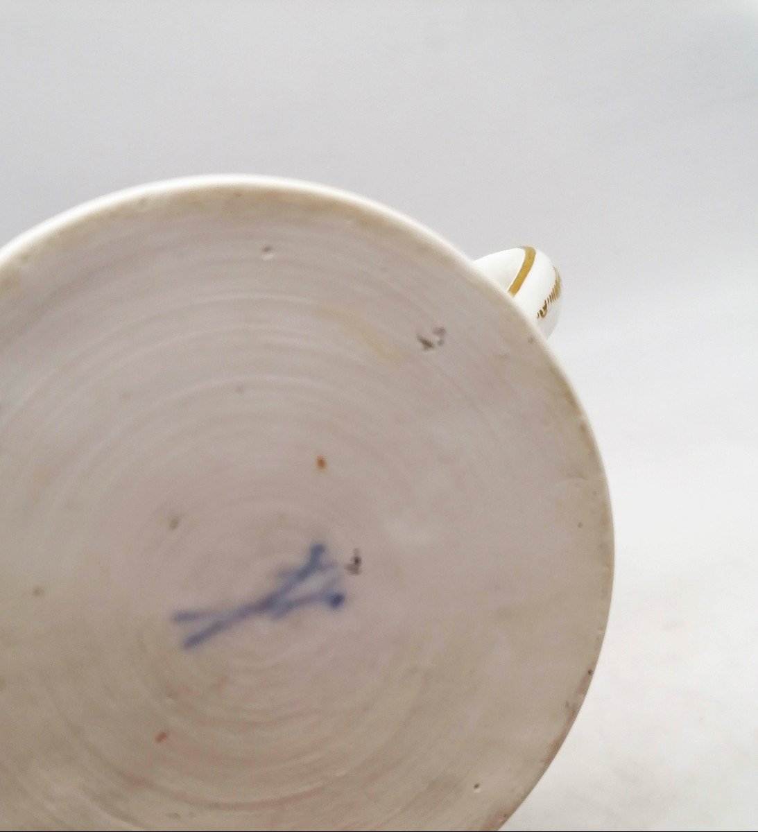 19th Century Meissen Porcelain Mug-photo-3