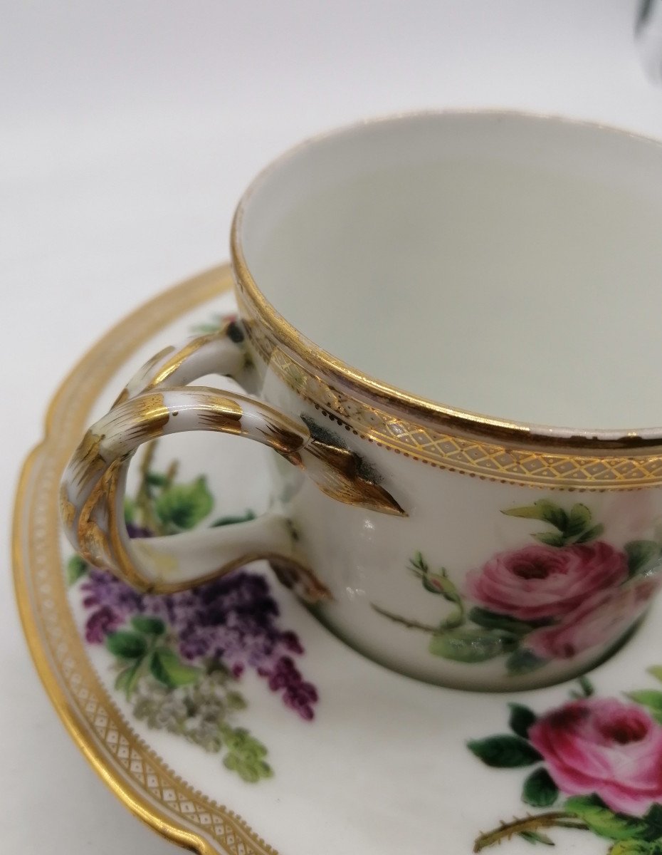 Tasse Trembleuse En Porcelaine Toy - Fin XIXème-photo-1