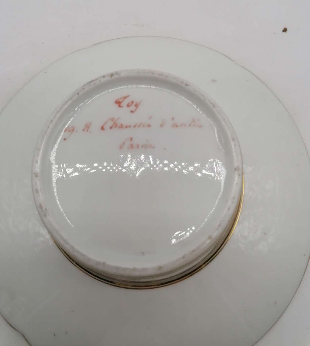 Tasse Trembleuse En Porcelaine Toy - Fin XIXème-photo-3