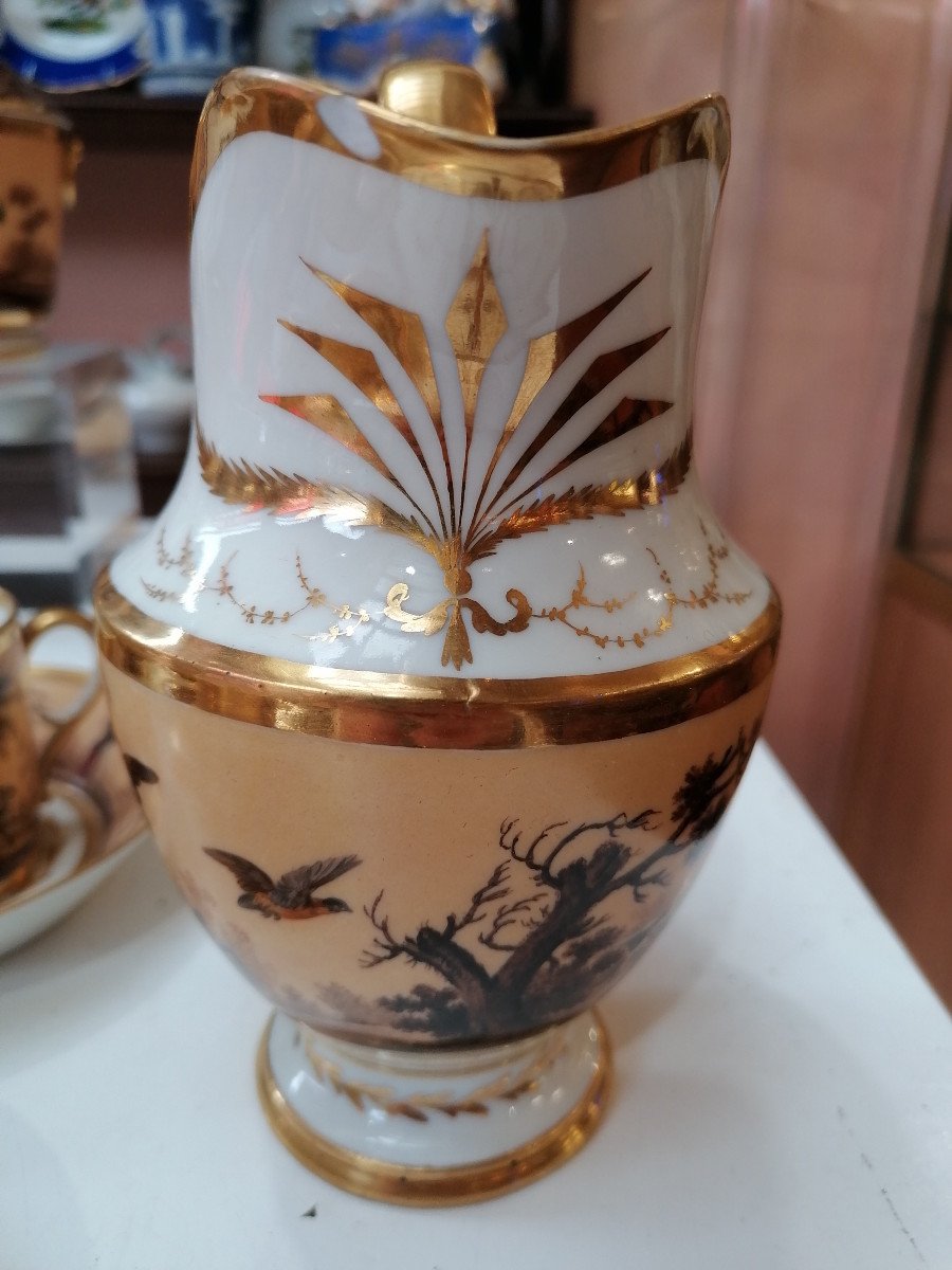 Service à Café En Porcelaine De Paris - XIXème-photo-5