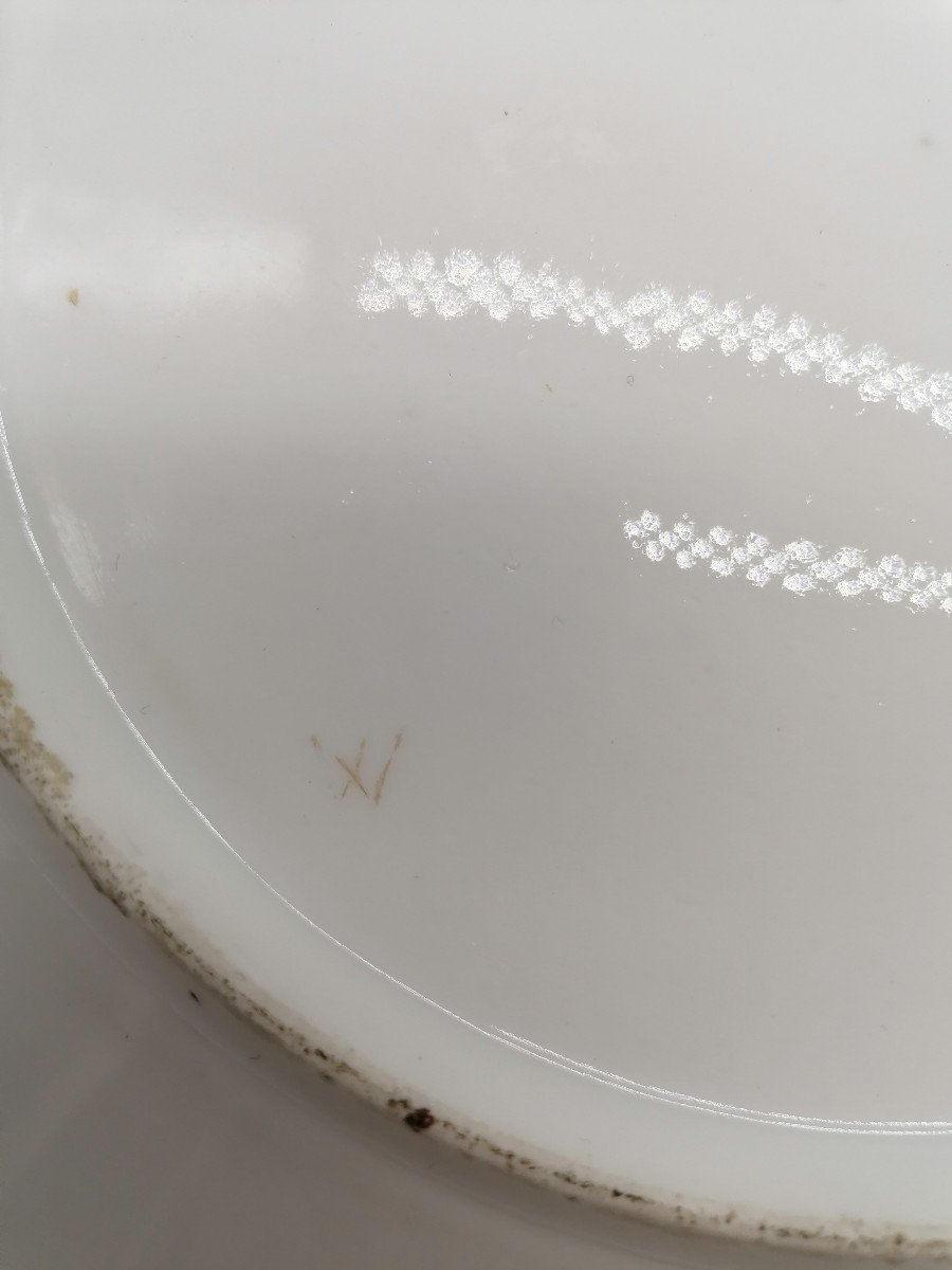 Porcelain Plate - 18th Century Bordeaux-photo-2