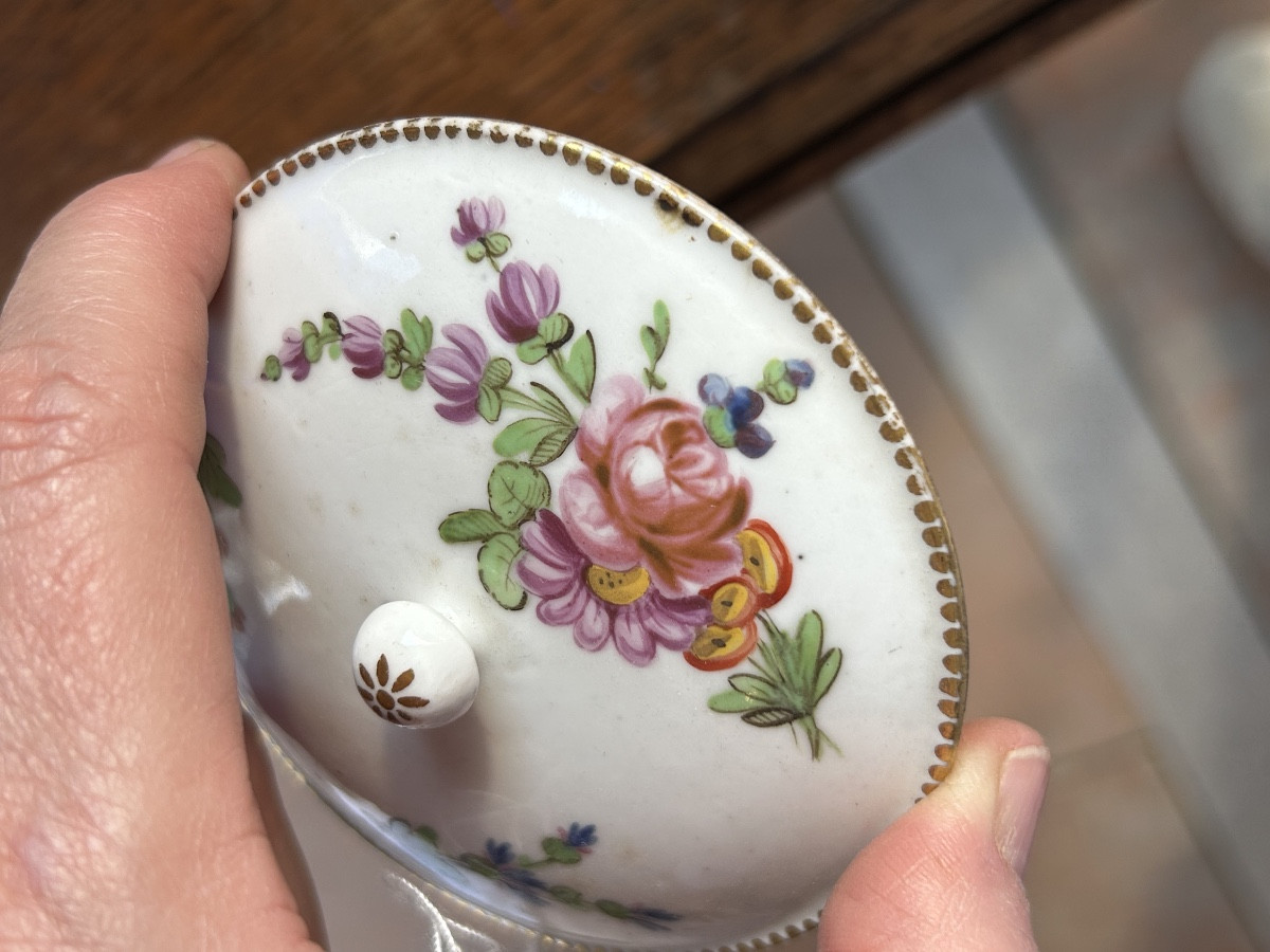 Casserole, Lille Porcelain, 18th Century-photo-2